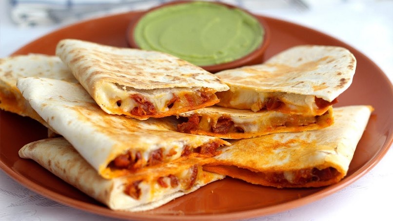 Quesadillas de chorizo